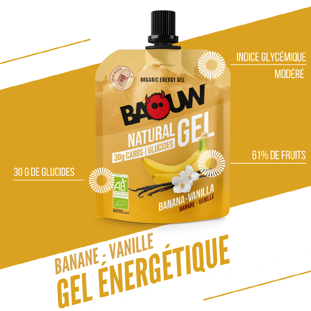 BAOUW ORGANIC Banana-Vanilla Energy Gel (85g)