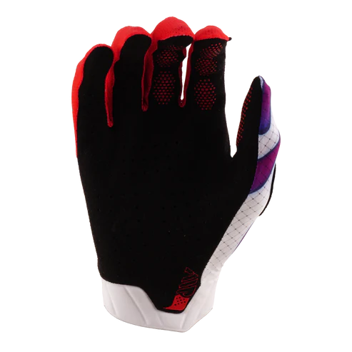 Handskar TROY LEE DESIGNS AIR OVERSPRAY Junior Vit/Lila