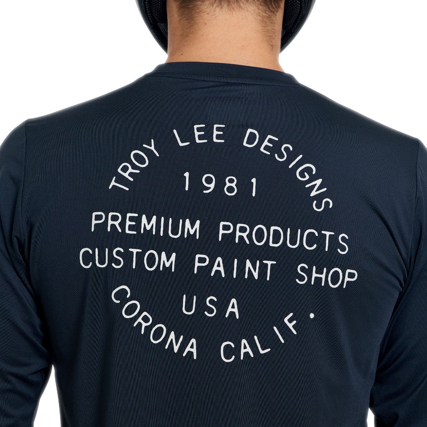 TROY LEE DESIGNS RUCKUS RIDE PRESSED Långärmad Carbon Jersey