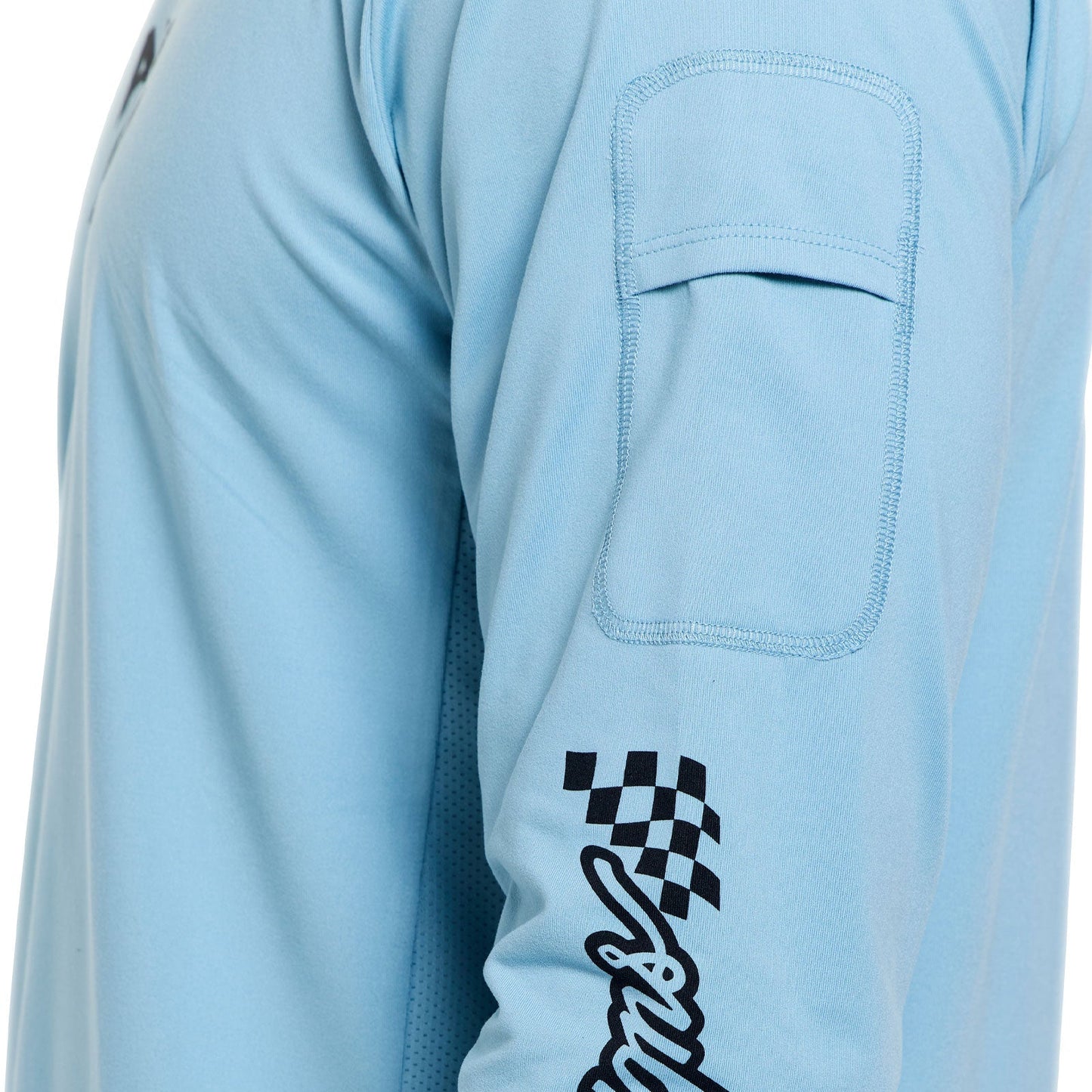 TROY LEE DESIGNS RUCKUS RIDE WAVES Jersey Långärmad Blå