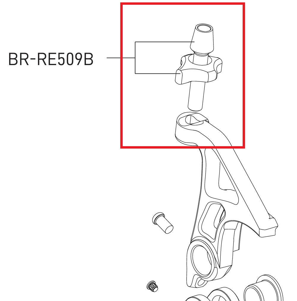 Adjusting Screw for Direct Mount Brake Caliper CAMPAGNOLO SUPER RECORD / RECORD 12V