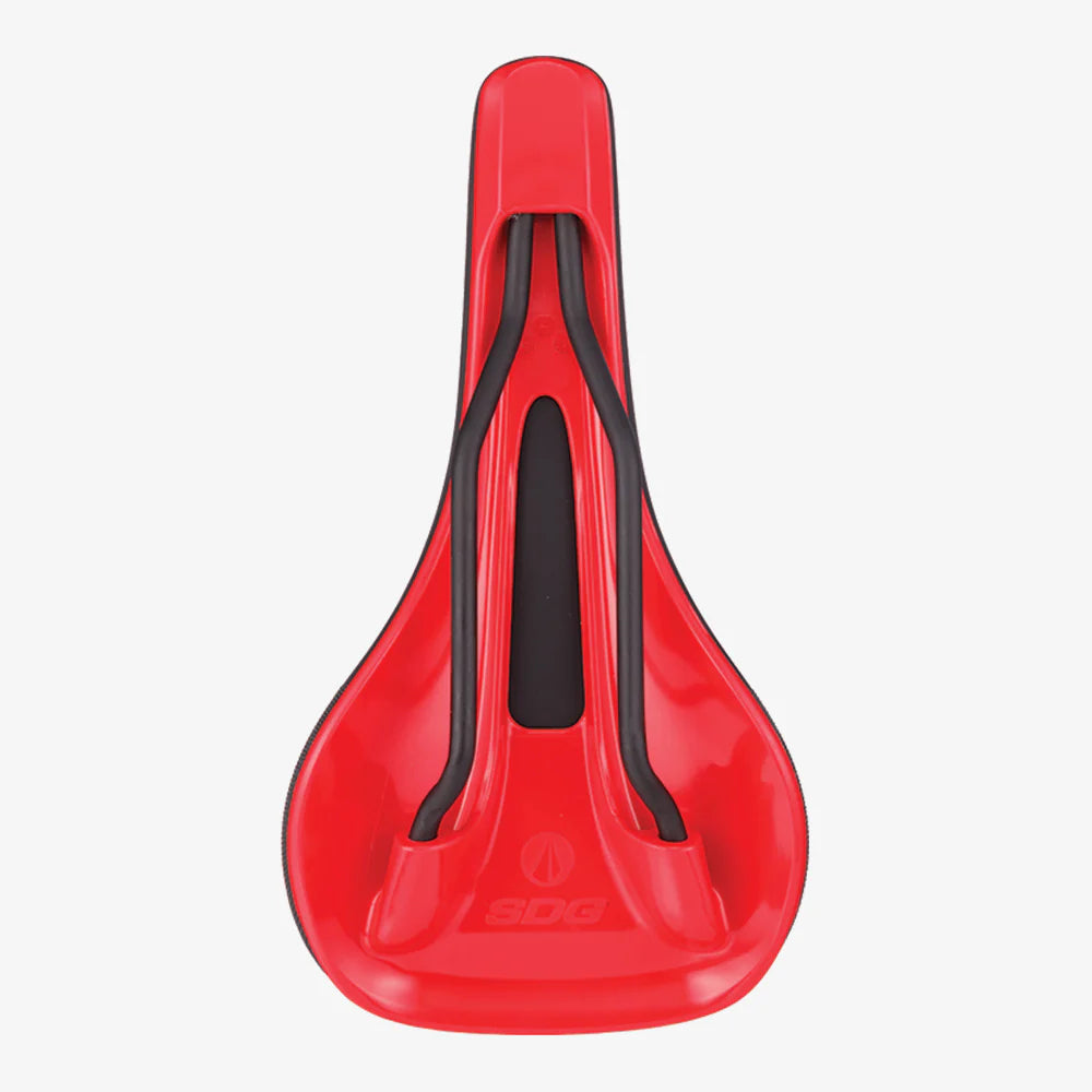 Sadel SDG BEL-AIR V3 MAX Lux-Alloy skenor Svart/Röd