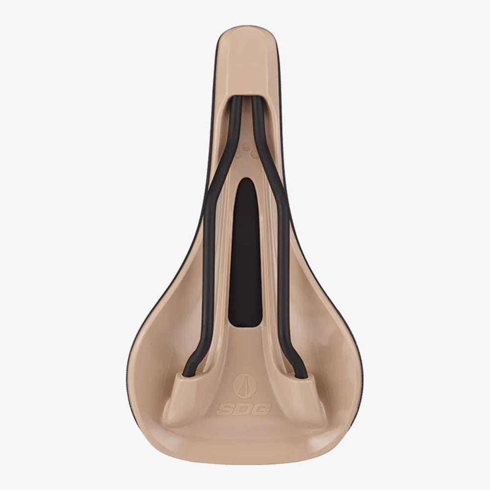 SDG BEL-AIR V3 MAX Rails Lux-Alloy sadel Svart/Beige