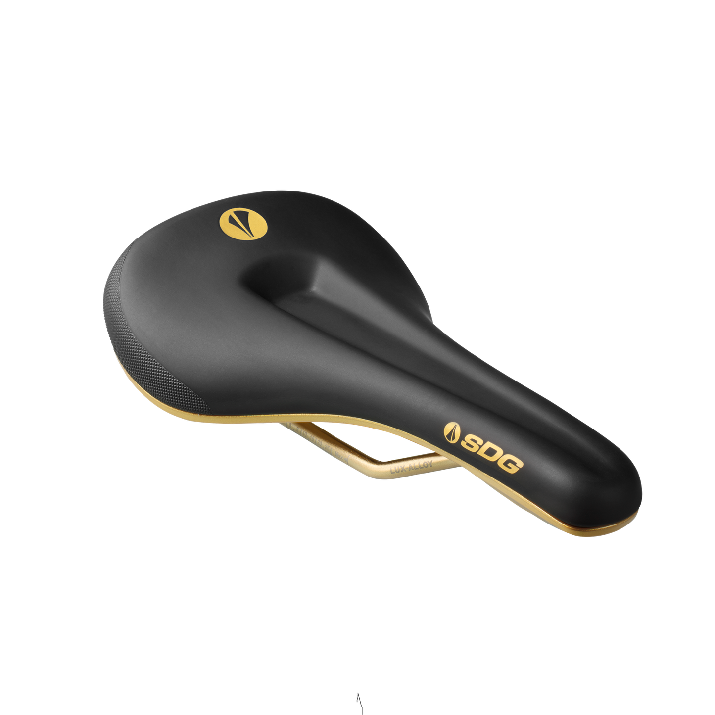 SDG BEL-AIR V3 MAX Galactic Rails Lux-Alloy sadel Svart/Guld