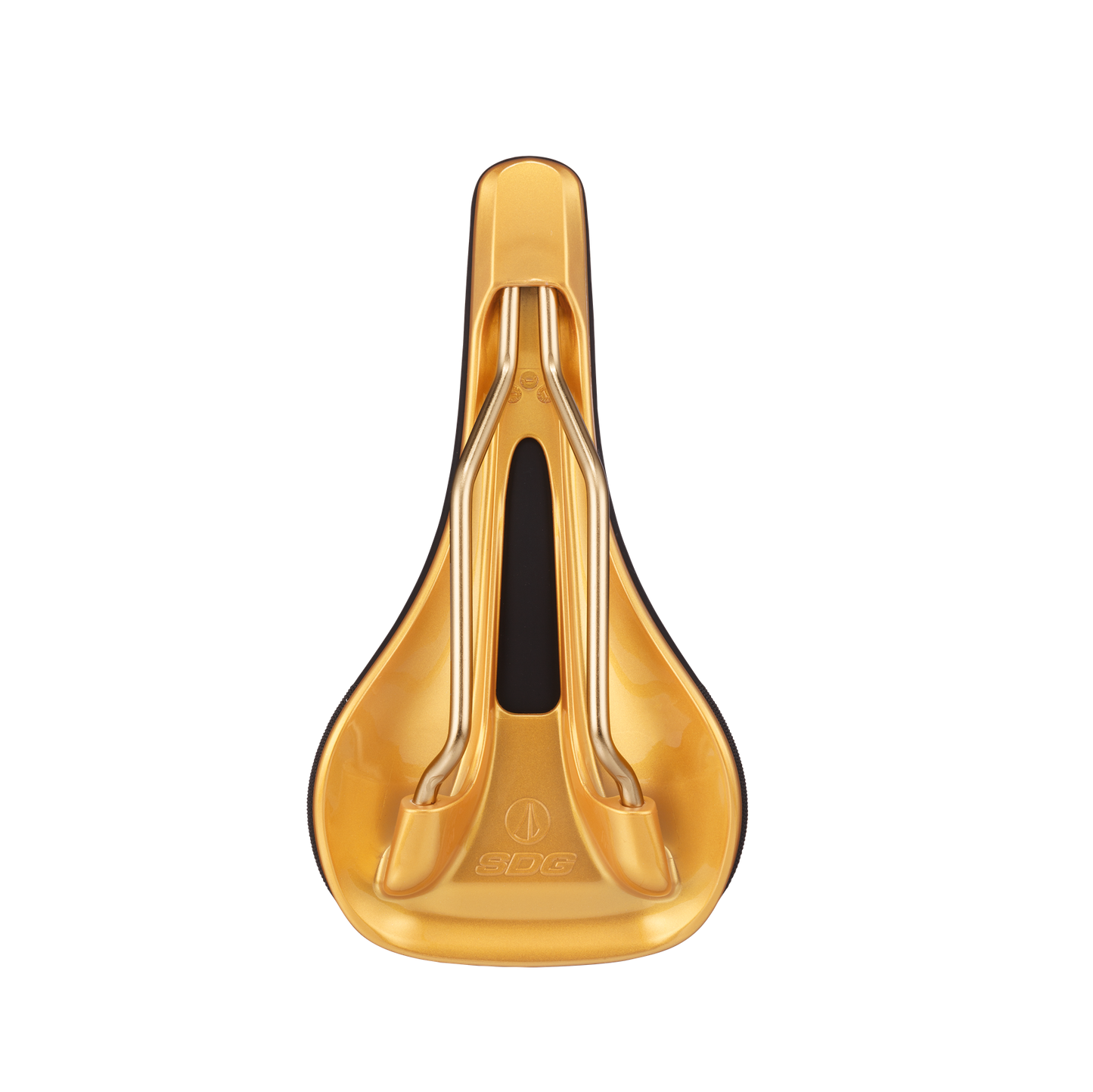 SDG BEL-AIR V3 MAX Galactic Rails Lux-Alloy sadel Svart/Guld