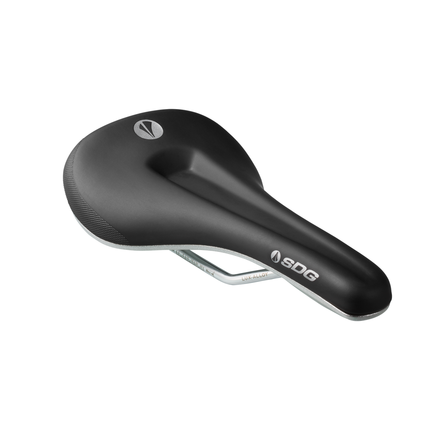 SDG BEL-AIR V3 MAX Galactic Rails Lux-Alloy sadel Svart/Silver
