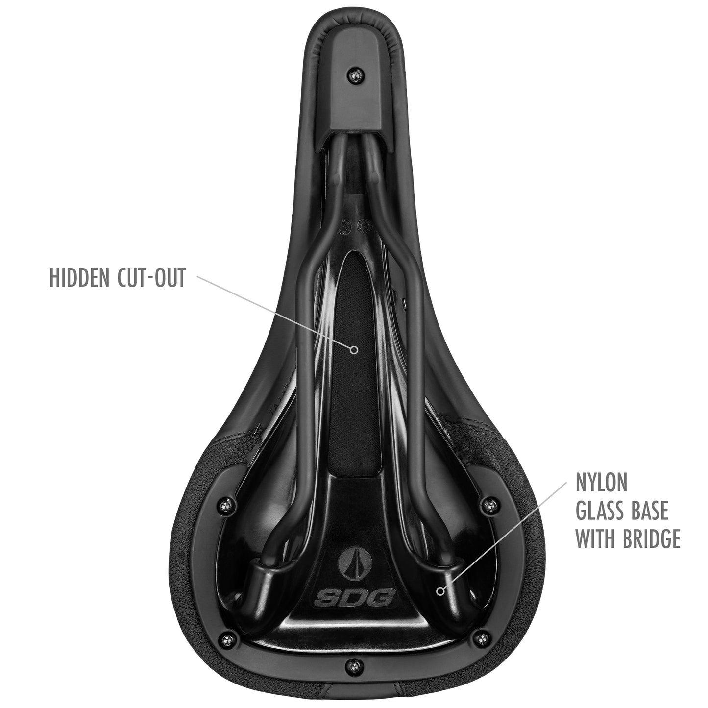 Sadel SDG BEL-AIR V3 OE Skänklar Lux-Alloy EVA FOAM