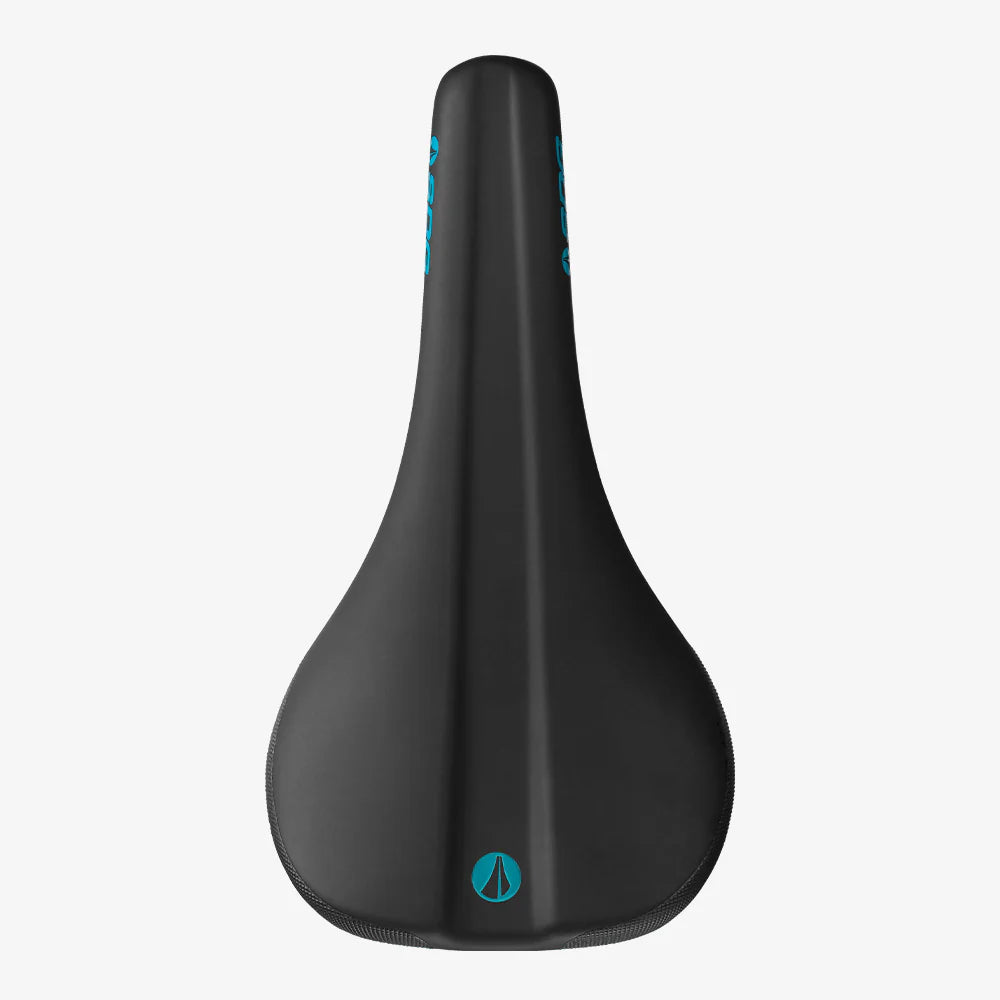 SDG BEL-AIR V3 Rails Lux Alloy Saddle Svart/Turkos