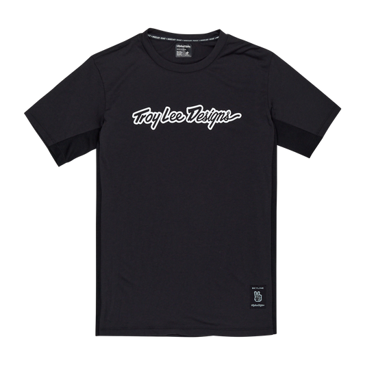 TROY LEE DESIGNS SKYLINE RIDE TEE SIGNATURE Jersey Kortärmad Svart 2025