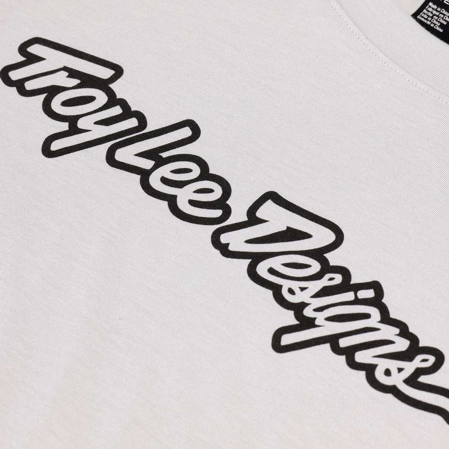 TROY LEE DESIGNS SKYLINE RIDE TEE SIGNATURE Jersey kortärmad grå 2025