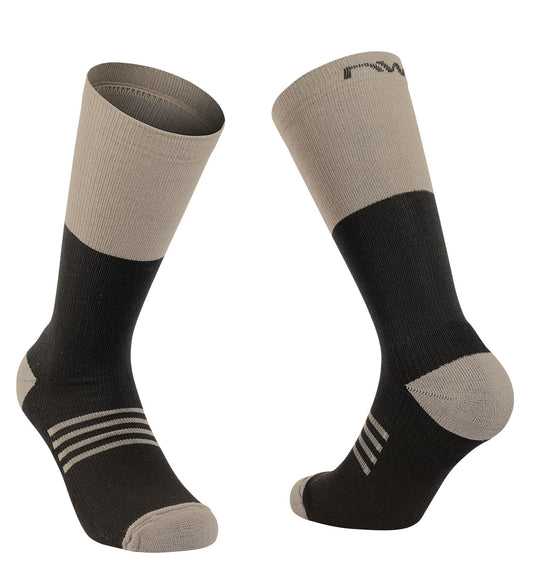 NORTHWAVE EXTREME PRO HIGH Strumpor Svart/Beige