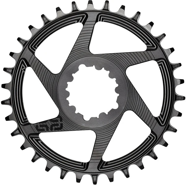 E-THIRTEEN HELIX RACE 11/12V direktmonterad SRAM Boost Offset 3mm Mono-kedjekrans Svart