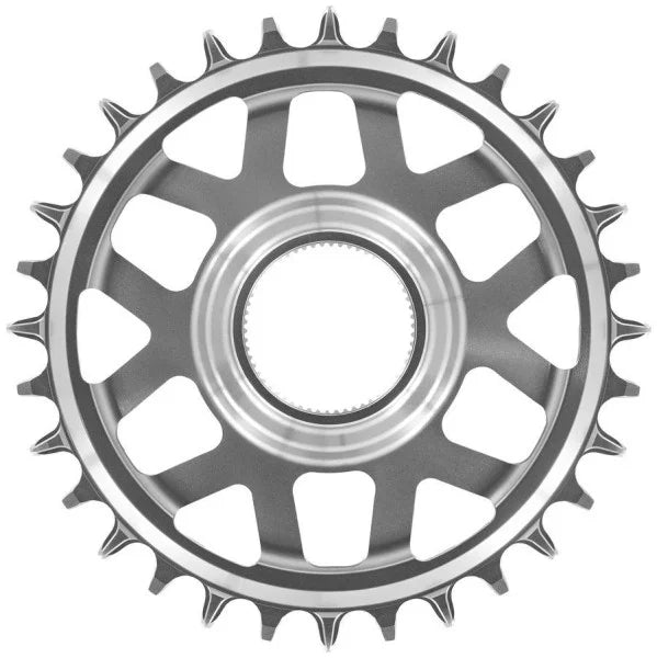 Plateau Mono E-THIRTEEN HELIX RACE E-SPEC 11/12V direktmontering Fazua Ride 60 Silver