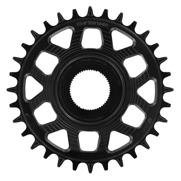 E-THIRTEEN HELIX RACE E-SPEC 11/12V direktmonterad Shimano EP8 Mono-kedjekrans Svart