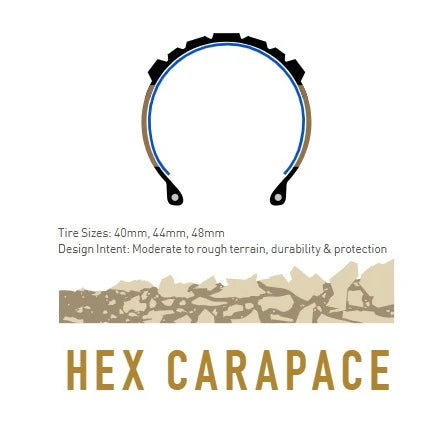 ENVE HEX Carapace 700x44 däck