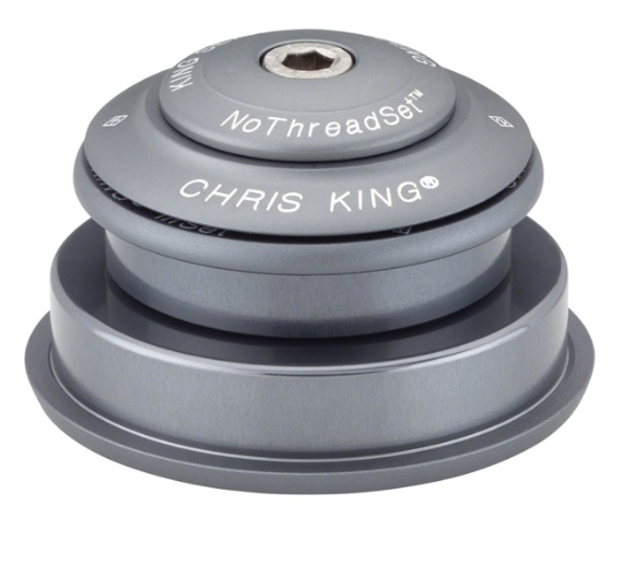 CHRIS KING INSET 2 Semi-integrerat headset 1"1/8-1,5" ZS44/ZS56 Matt Grey