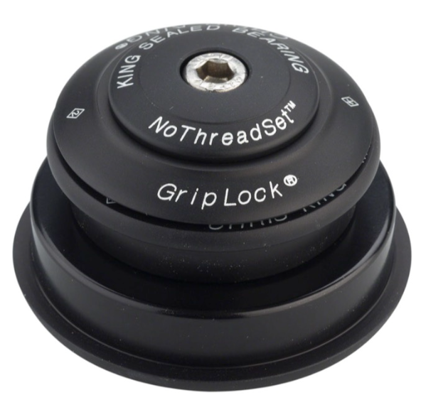 CHRIS KING INSET 2 Semi-integrerat headset 1"1/8-1,5" ZS44/ZS56 Matt svart