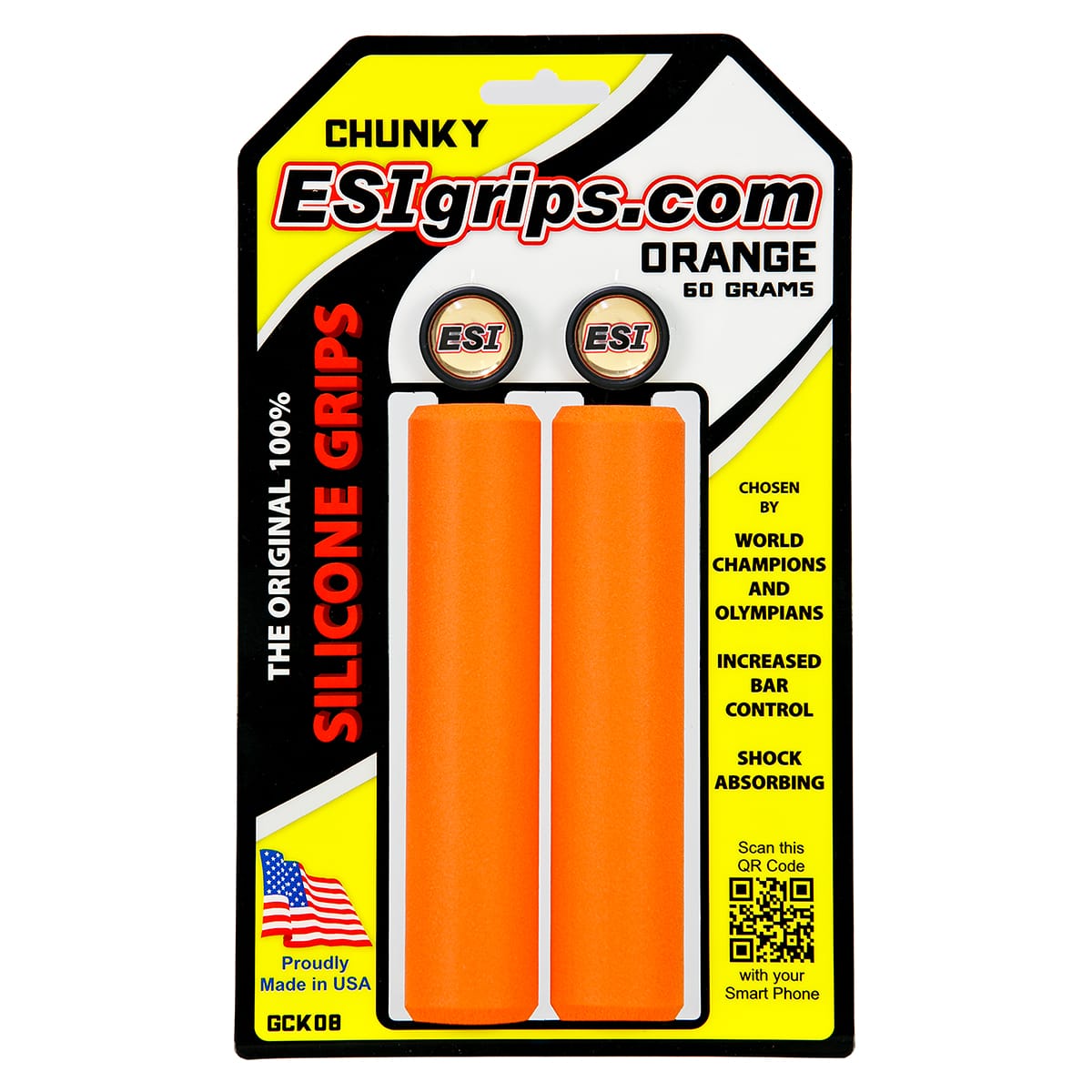 ESI CHUNKY handtag 130 mm Orange