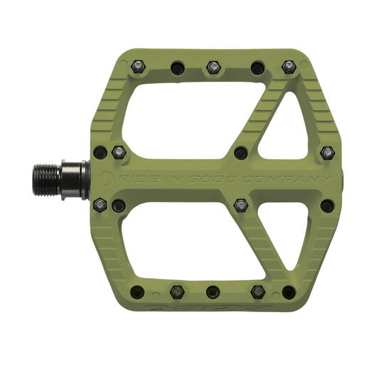 SDG COMP Composite plattpedaler Grön