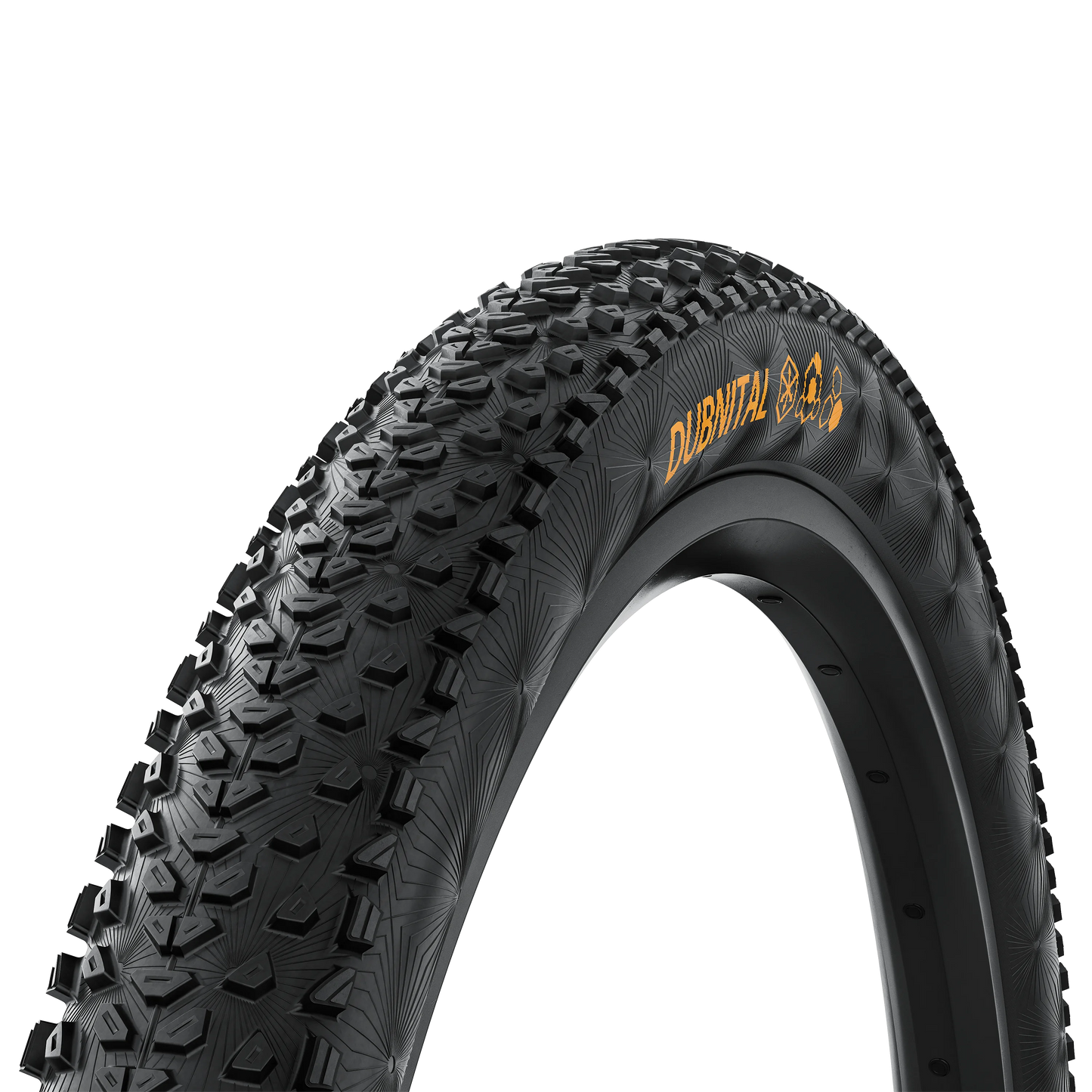 CONTINENTAL DUBNITAL Trail Rapid 27.5x2.20 Tubeless Ready Soft Black tire