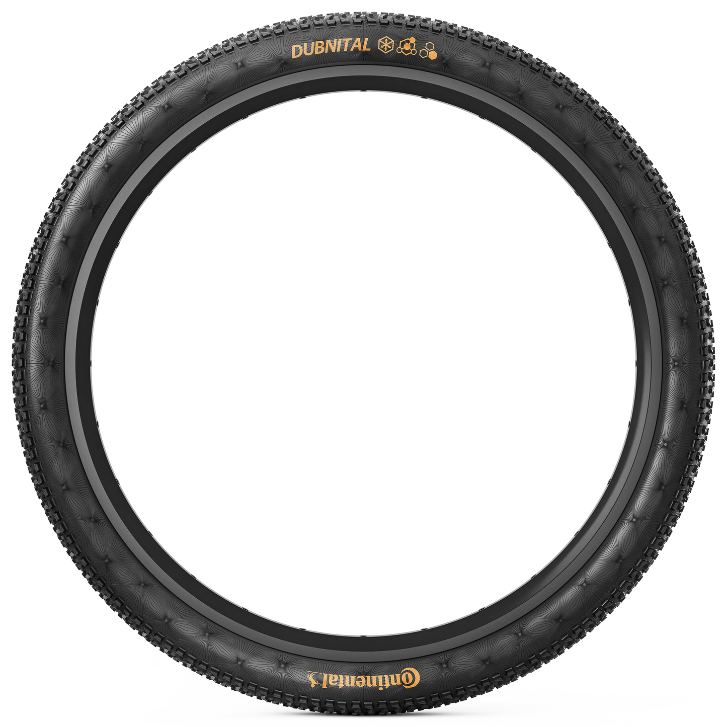 CONTINENTAL DUBNITAL Trail Rapid 27.5x2.20 Tubeless Ready Soft Black tire