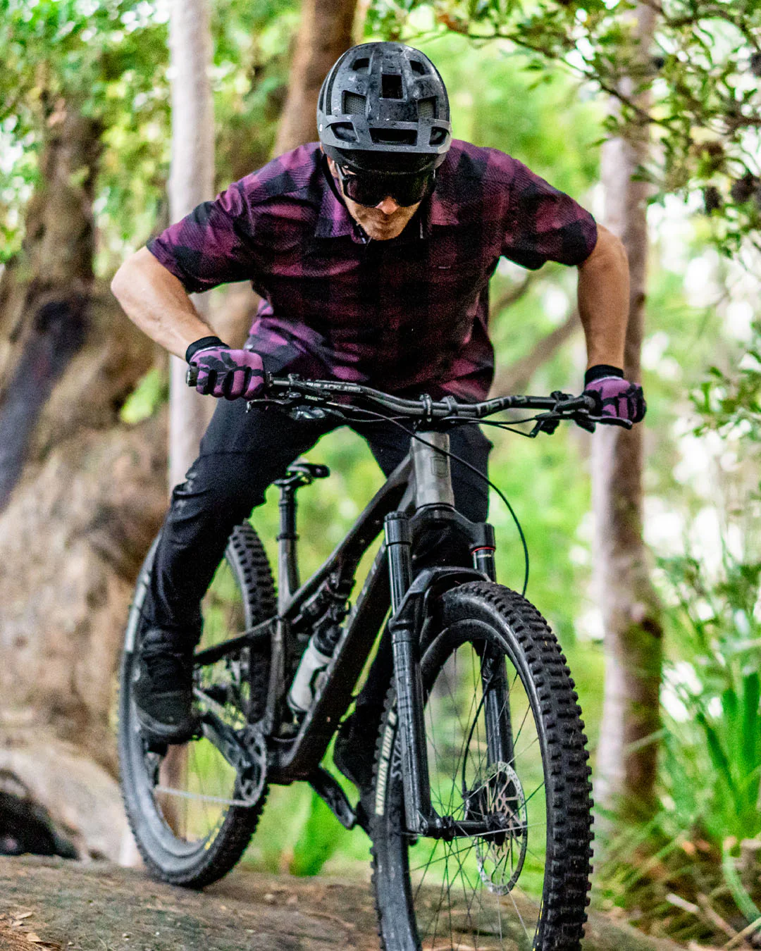 DHARCO TRAIL Handskar Lila/Svart