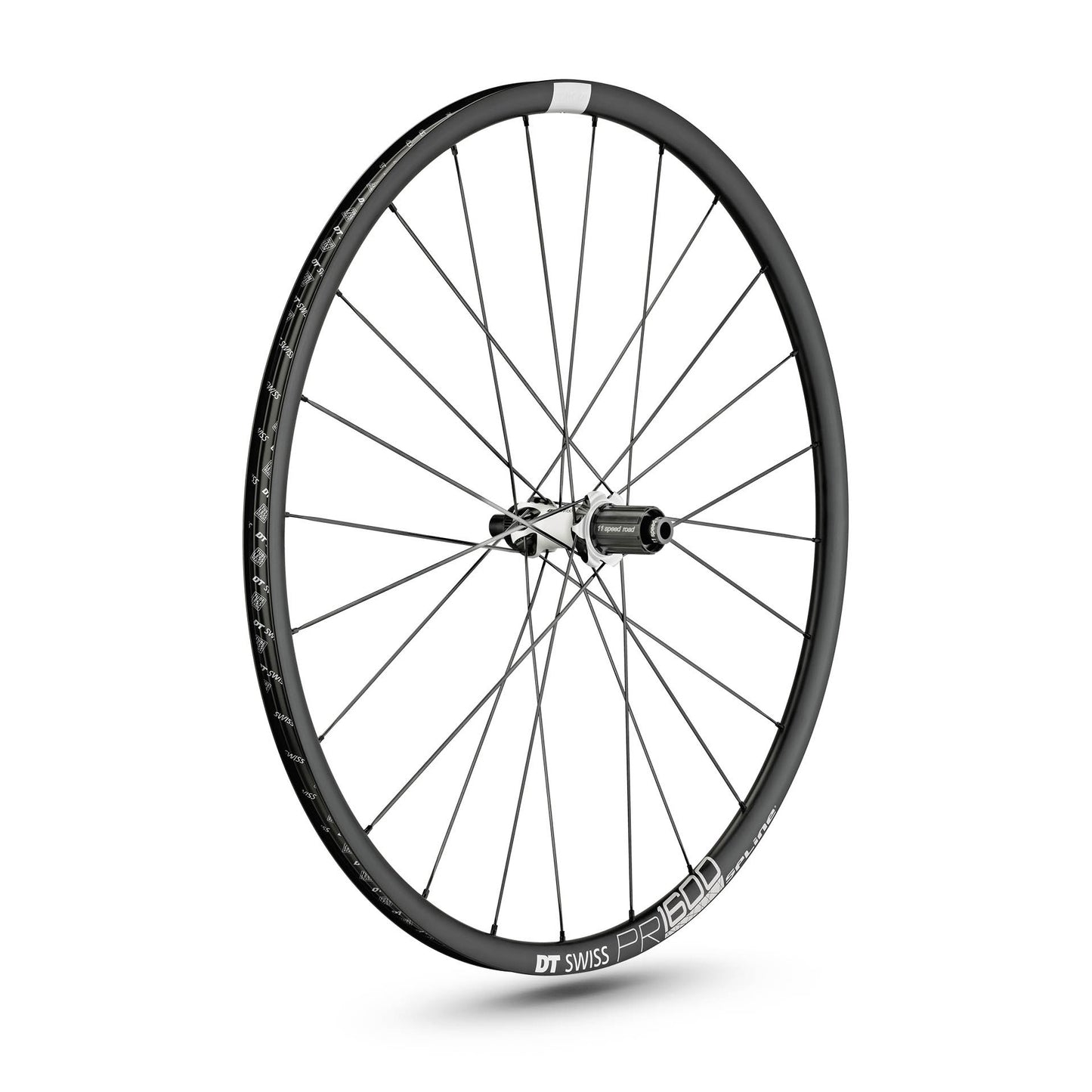 Par DT SWISS PR 1600 SPLINE 23 DISC Tubeless Ready-hjul (centerlås)
