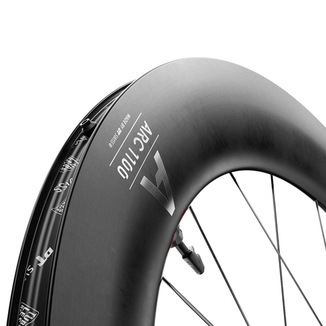 DT SWISS ARC 1100 DICUT WTS 85 Tubeless Ready bakhjul (centerlås)