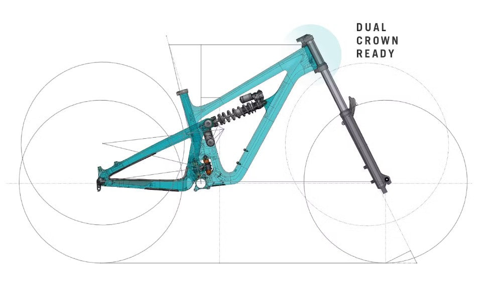 YETI SB165 27,5" T-SERIES Kit och FACTORY T2 Dust 2024 Monteringssats