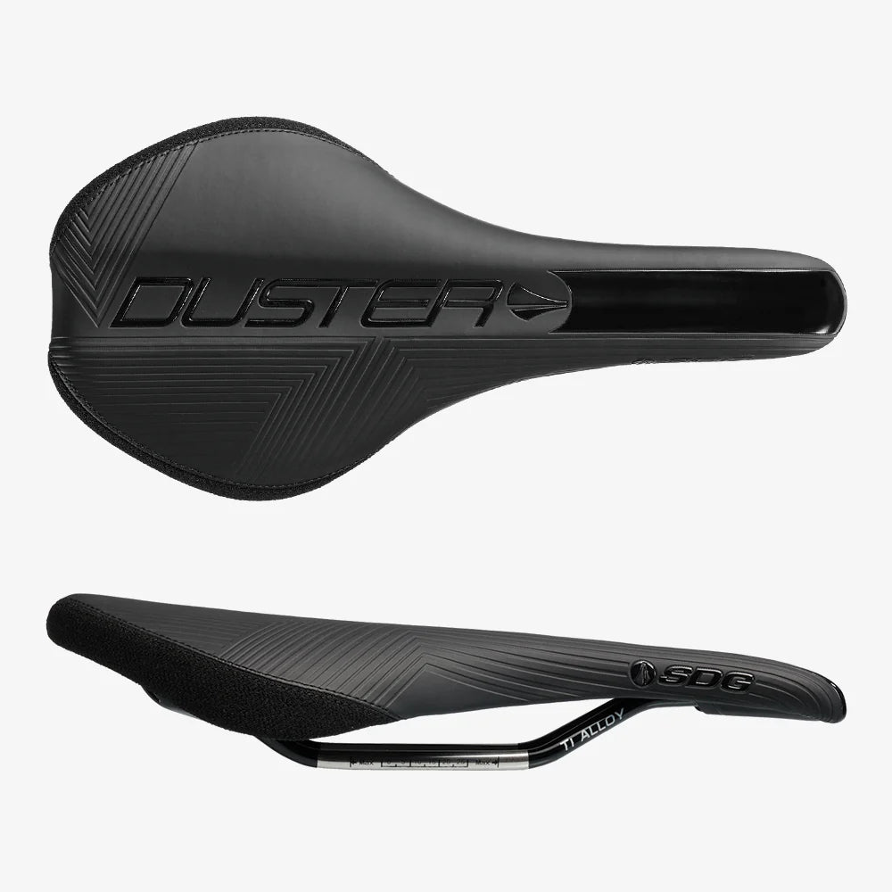 SDG DUSTER P MTN Rails Ti-Alloy sadel Svart