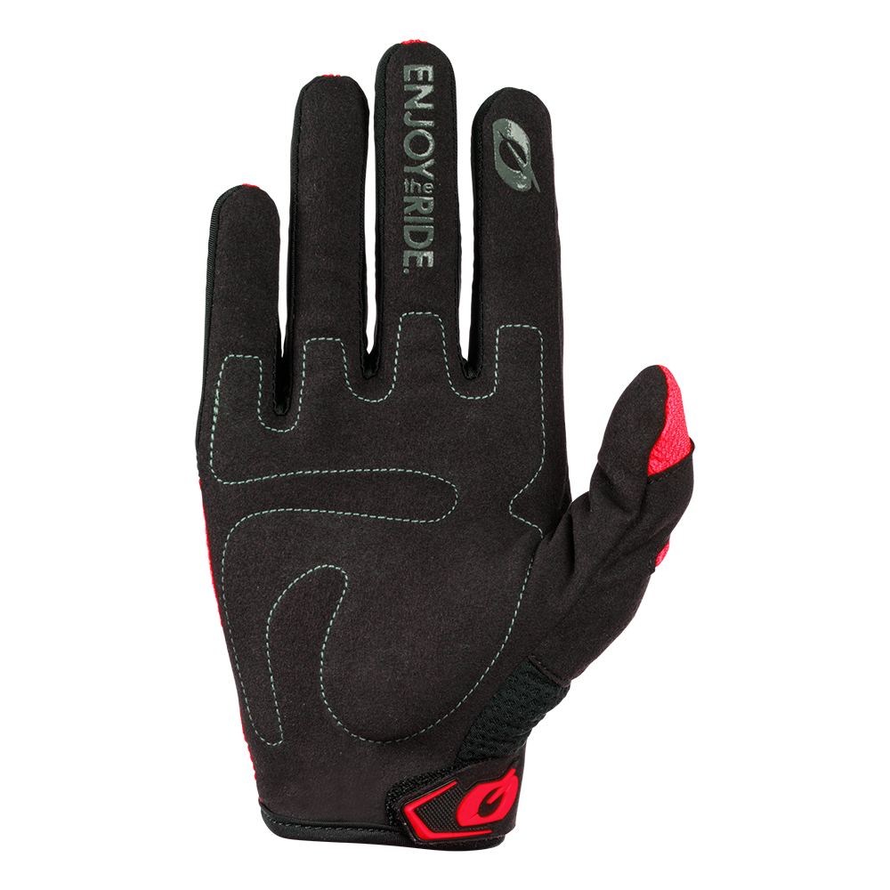 O'NEAL ELEMENT RACEWEAR Gloves Black/Red