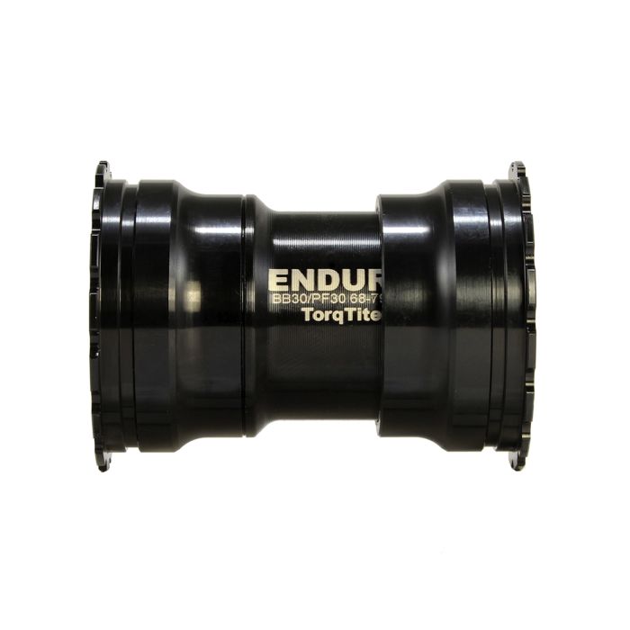 ENDURO BEARINGS TorqTite PF30 bottenfäste 30 mm axel (smal) Rostfritt stål Svart