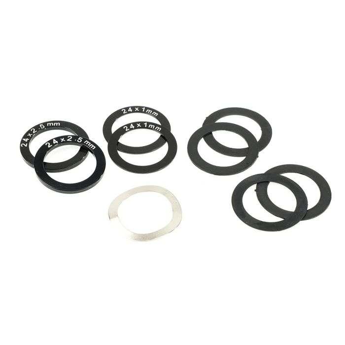Spacersats för ENDURO BEARINGS bottenfäste - Utombordare - 24x37mm