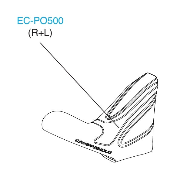 Kavajöverdrag CAMPAGNOLO POTENZA 2017 CENTAUR 2018 POWER-SHIFT 11V BLACK