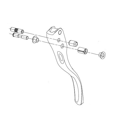 CAMPAGNOLO CHORUS 12V 2020 LEFT BRAKE LEVER