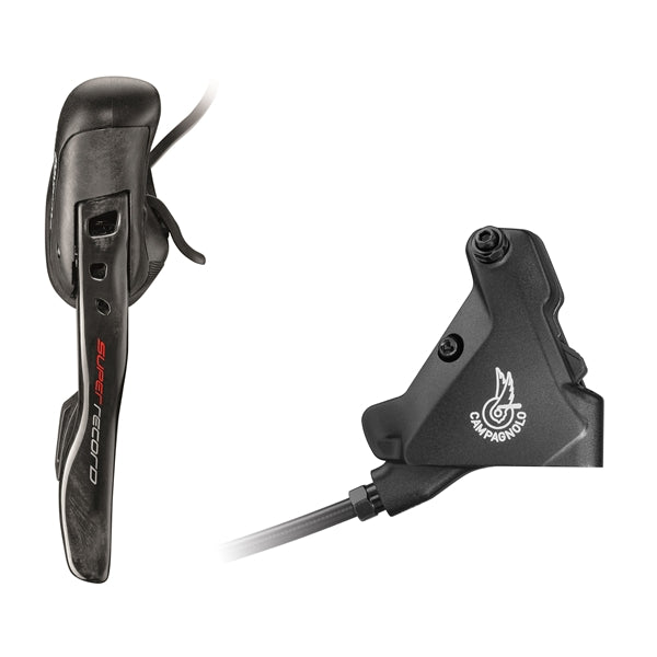 Rak spak och bakre bromsok 140 mm CAMPAGNOLO SUPER RECORD EPS Flat Mount utan skiva