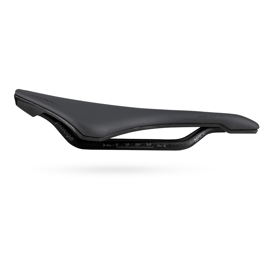 PROLOGO DIMENSION R2 Sadel Nack Rails Svart