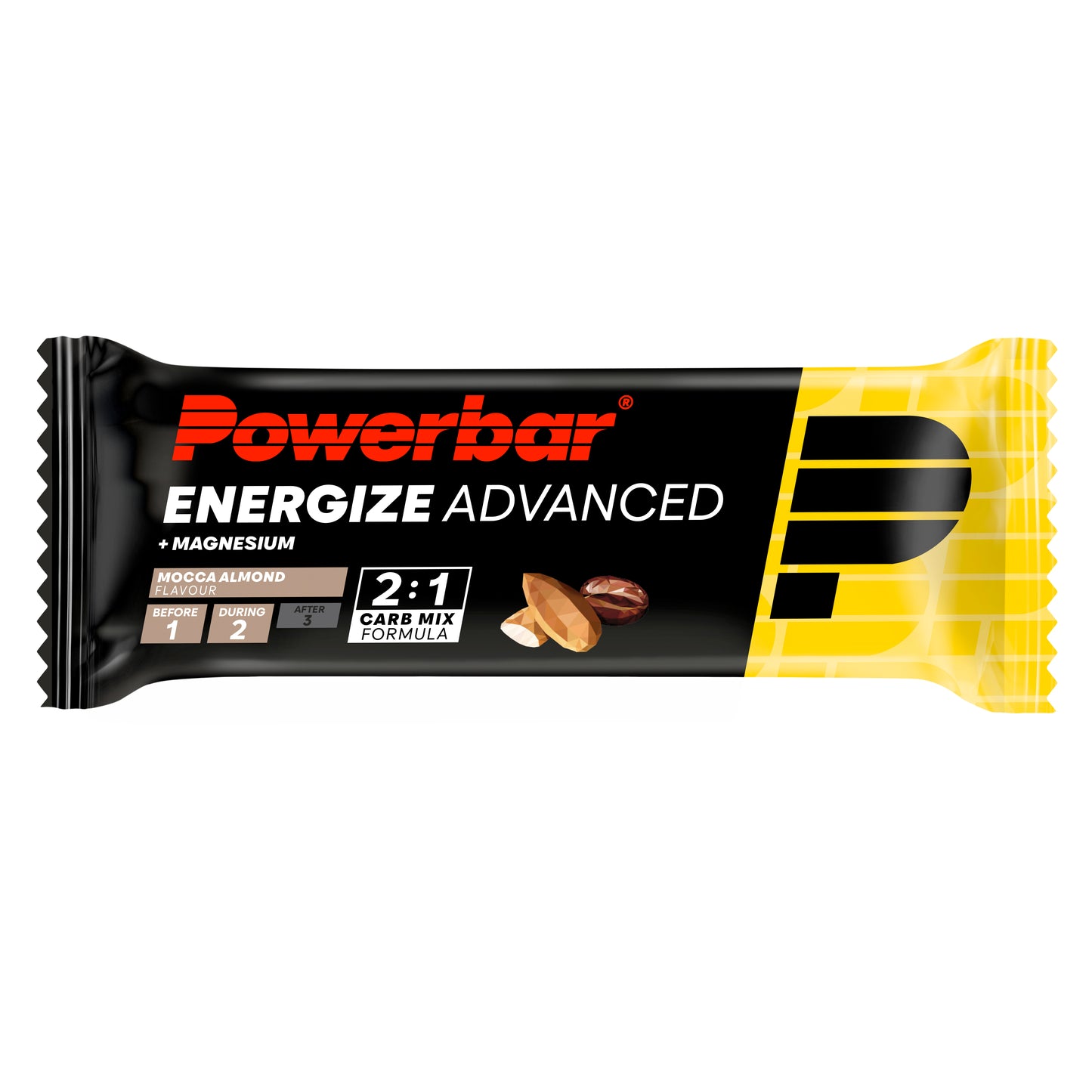 POWERBAR ENERGIZE ADVANCED Energy Bar (55 g) Mandel Mocca
