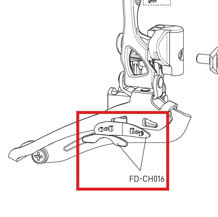 CAMPAGNOLO INSATS FÖR DÈR. GAFFEL AV. CHORUS 11V