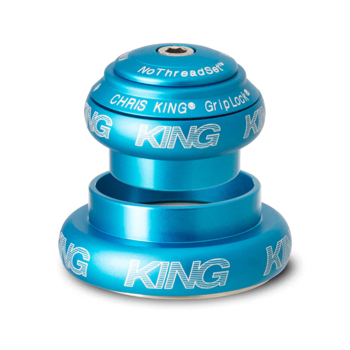 Externt headset CHRIS KING NOTHREADSET 1"1/8-1.5" EC34/EC44 Turkos
