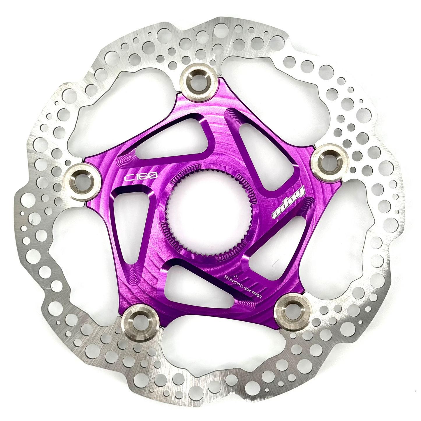 HOPE Center Lock Violett flytande skiva