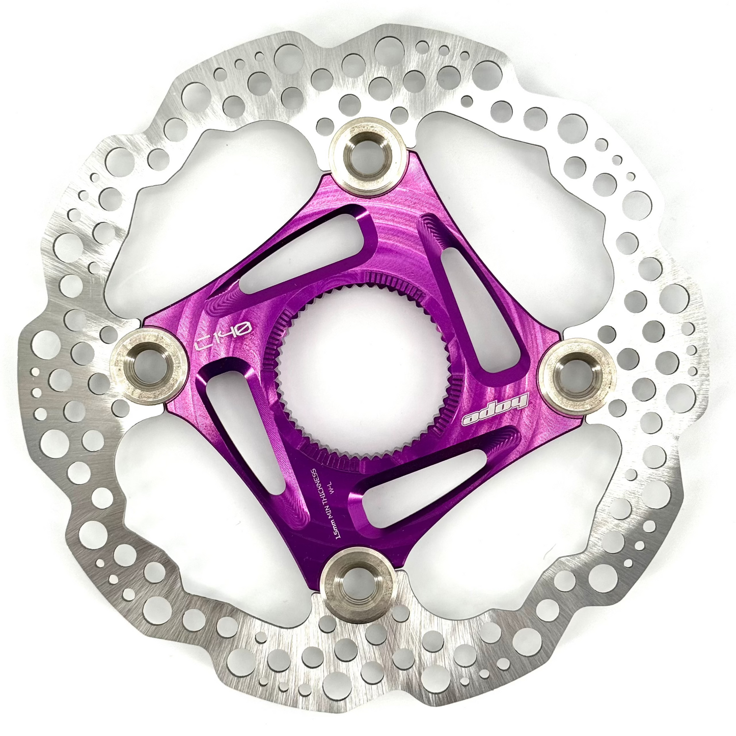 HOPE Center Lock Violett flytande skiva