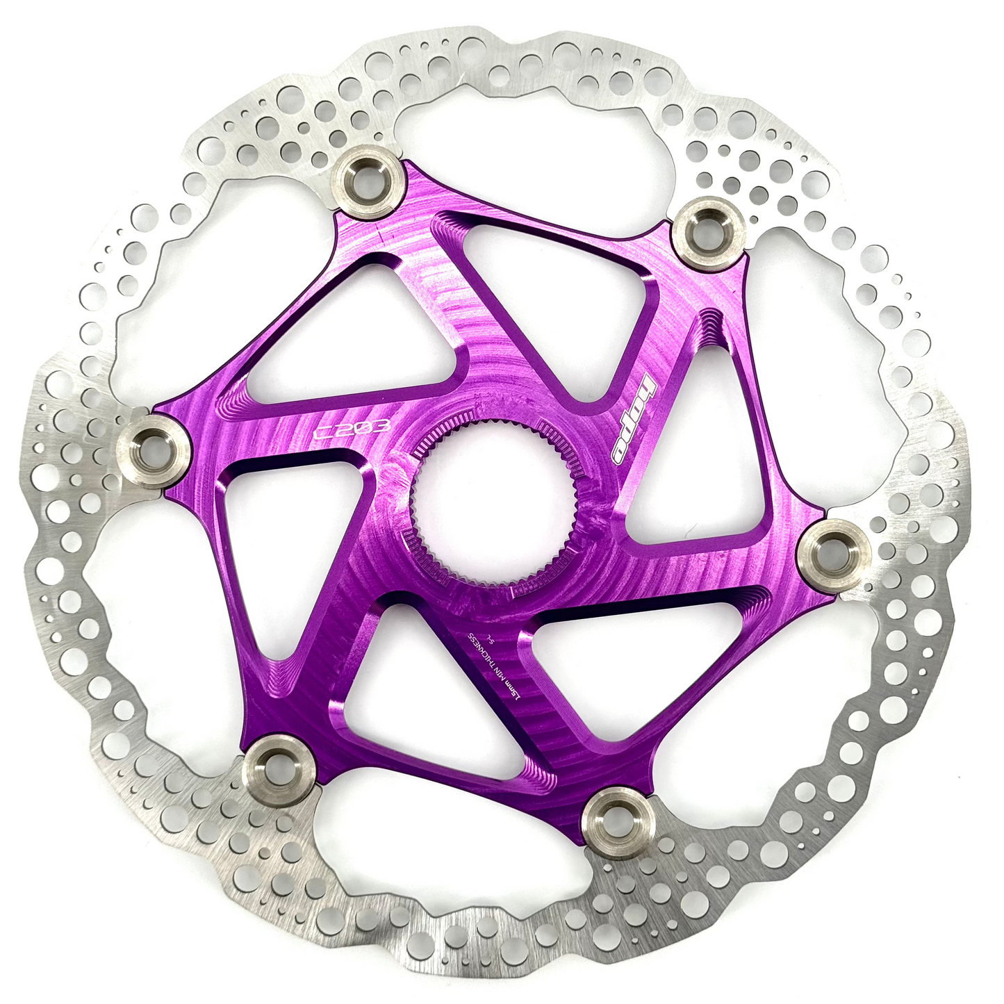 HOPE Center Lock Violett flytande skiva