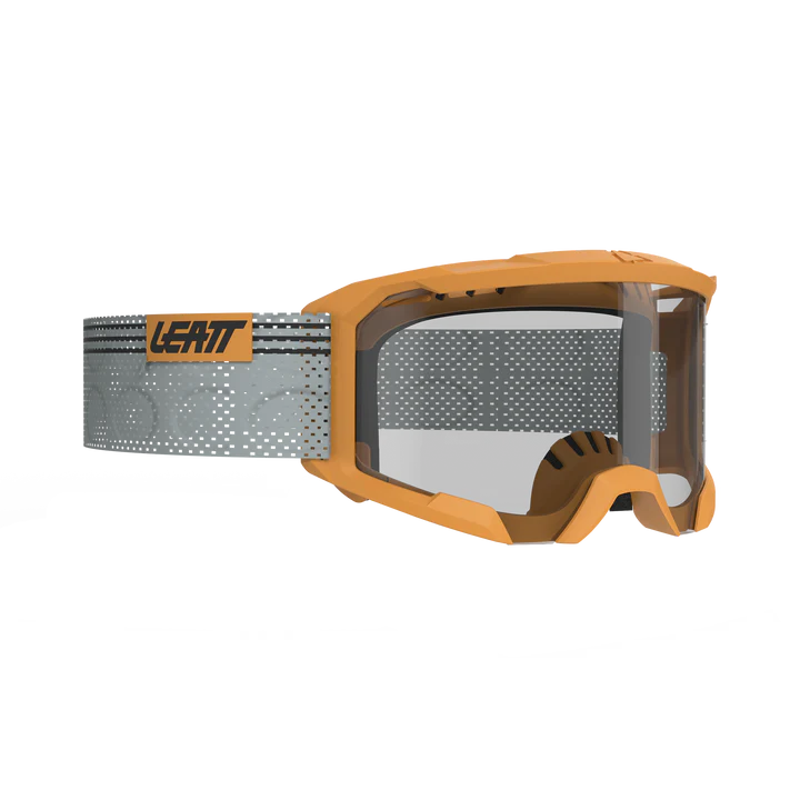 LEATT VELOCITY 4.0 MTB X-FLOW Gula CLEAR 83 VLT skyddsglasögon