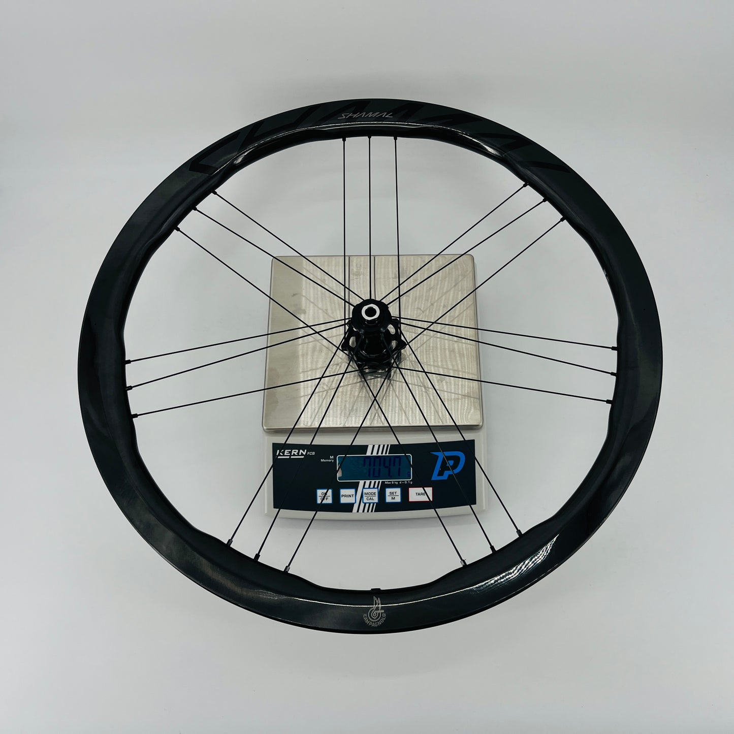 Par CAMPAGNOLO SHAMAL DUAL PROFIL CARBON C23 Tubeless Ready-hjul (centerlås)