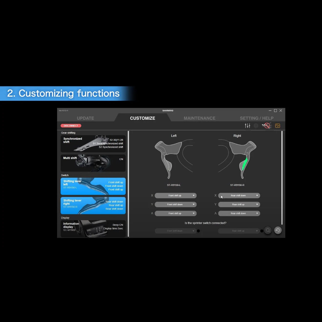 SHIMANO SM-PCE02 PC-diagnostikbox