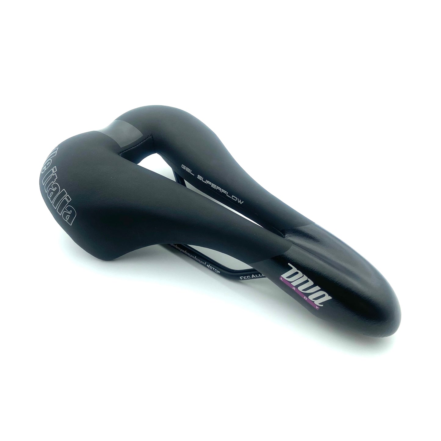 Sadel SELLE ITALIA DIVA GEL SUPERFLOW L Damskor Rails Fec