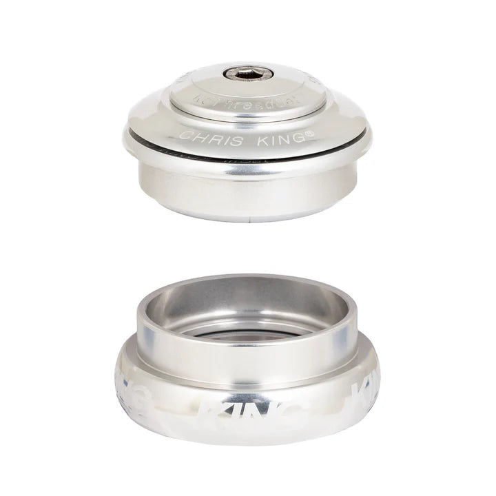 CHRIS KING INSET 8 1"1/8-1"1/4 ZS44/EC44 Silver Semi-integrerat / externt headset