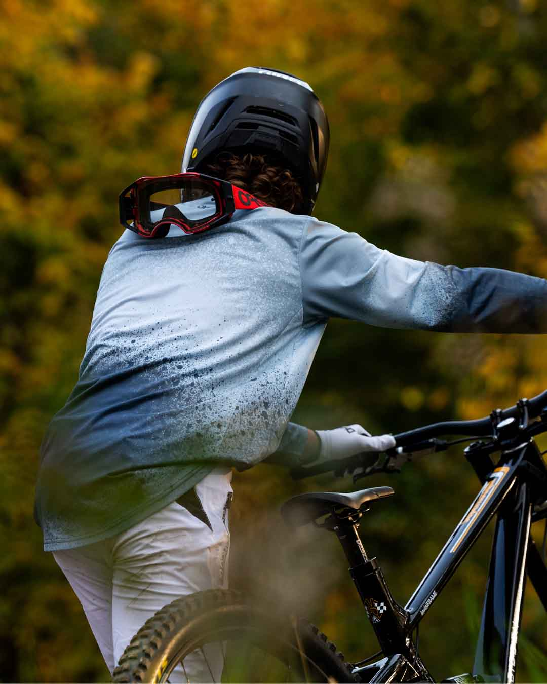 DHARCO NU WAVE Long Sleeve Jersey Blue