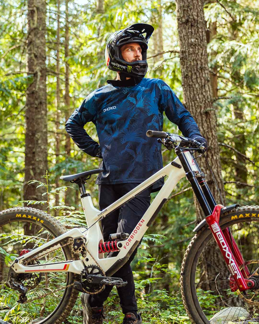 DHARCO GRAVITY DARK ROOM Långärmad Jersey Blå